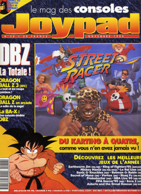 Première page de joypad numero036