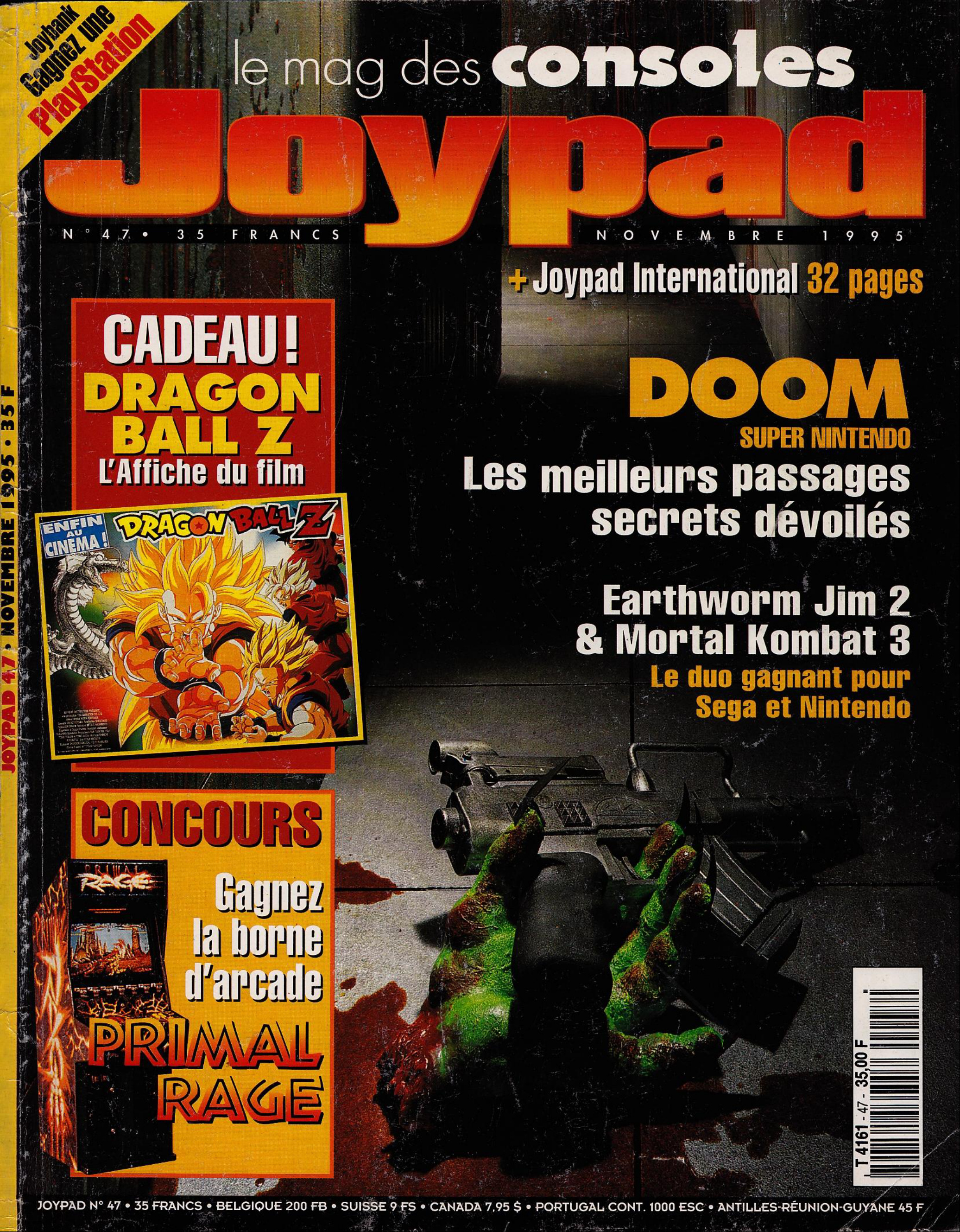 Première page de joypad numero047