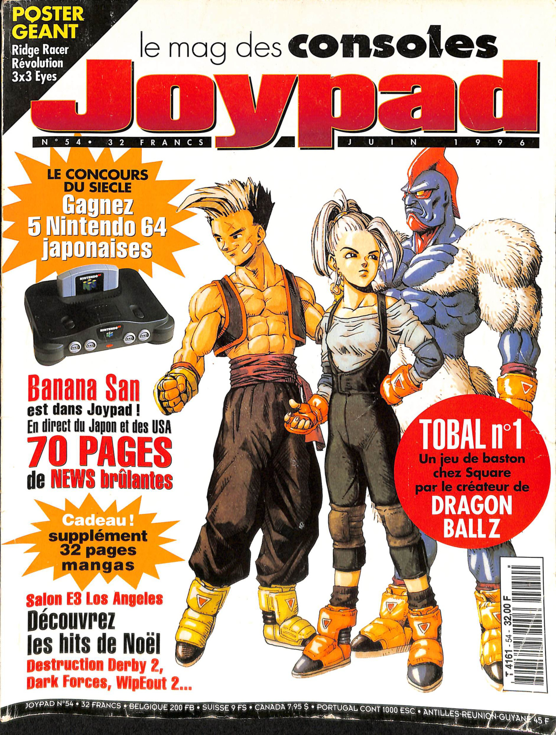 Première page de joypad numero054