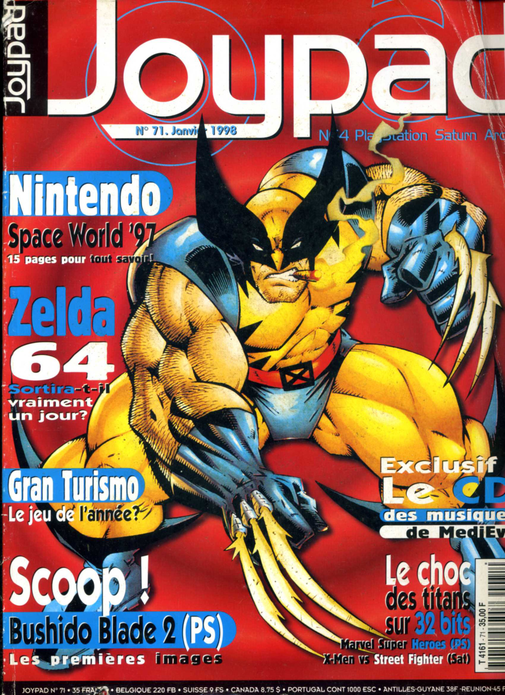 Première page de joypad numero071