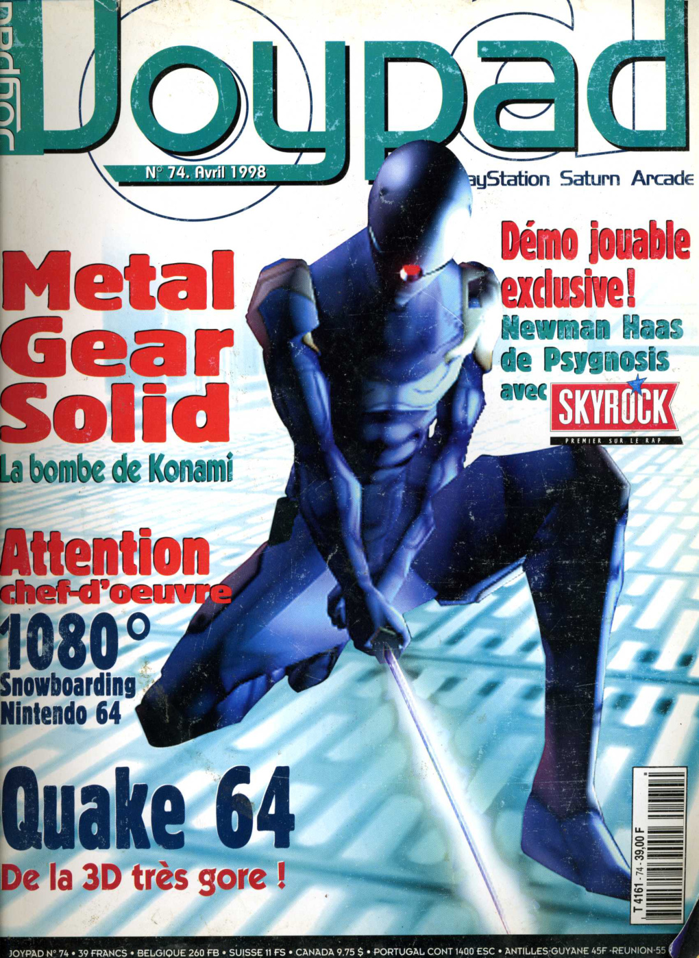 Première page de joypad numero074