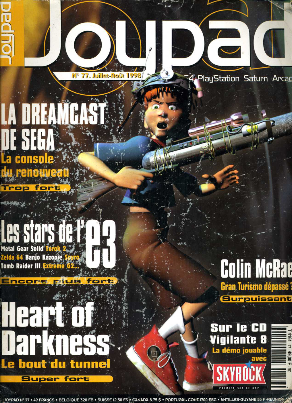 Première page de joypad numero077