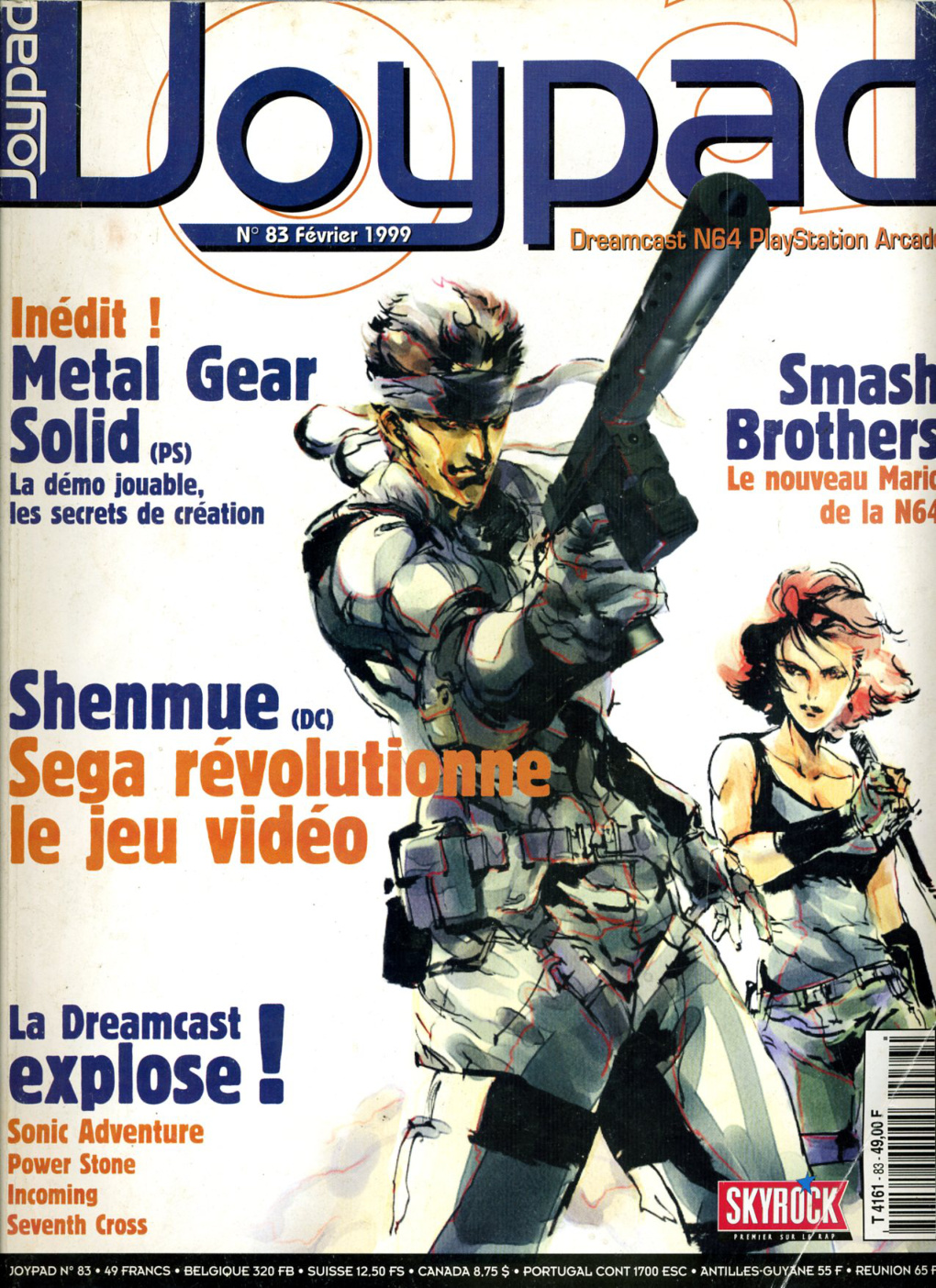 Première page de joypad numero083