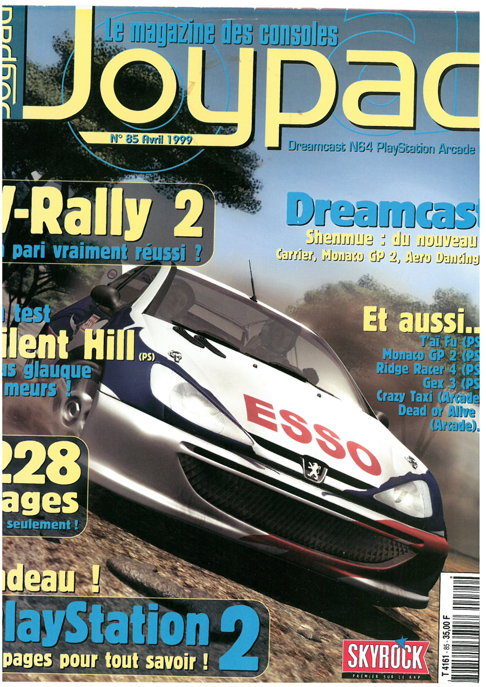 Première page de joypad numero085