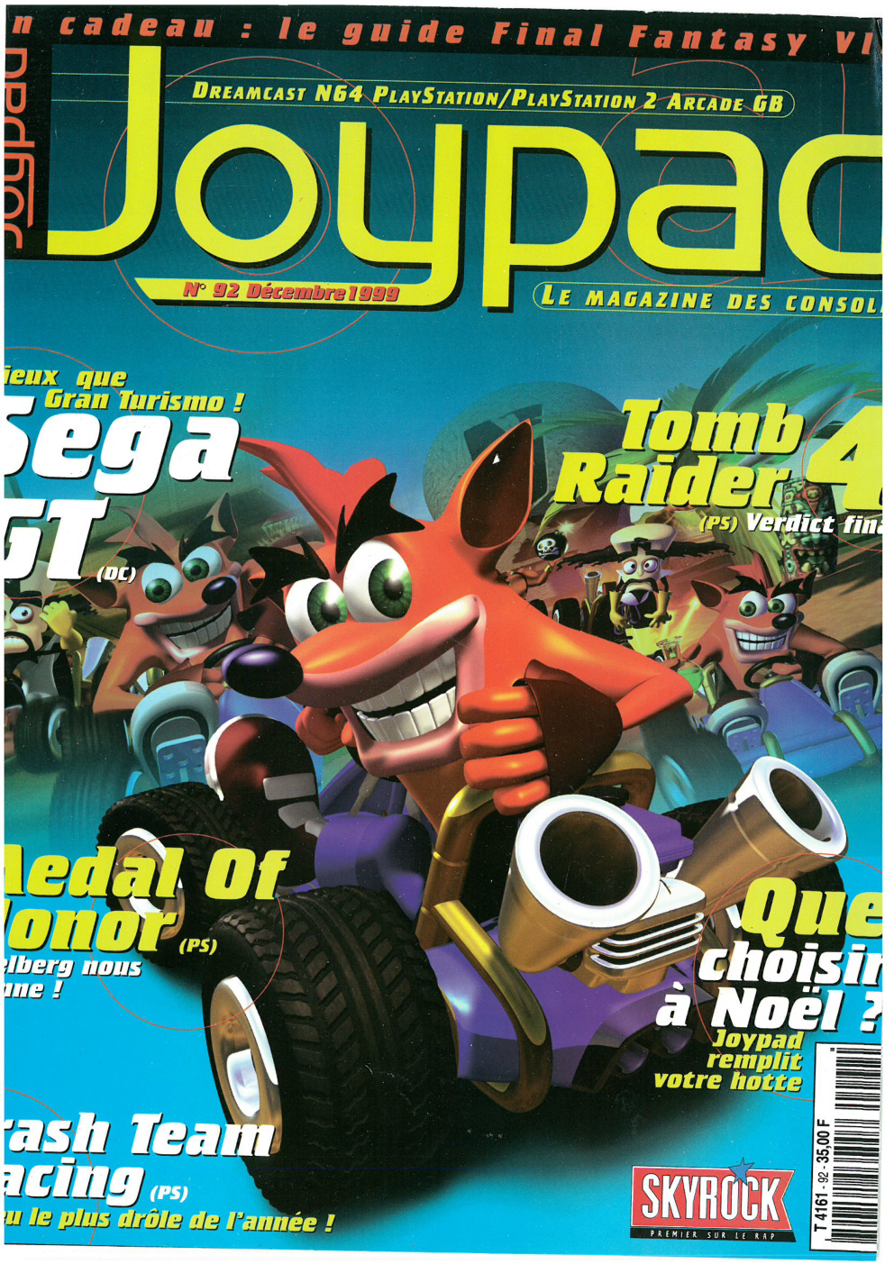 Première page de joypad numero092