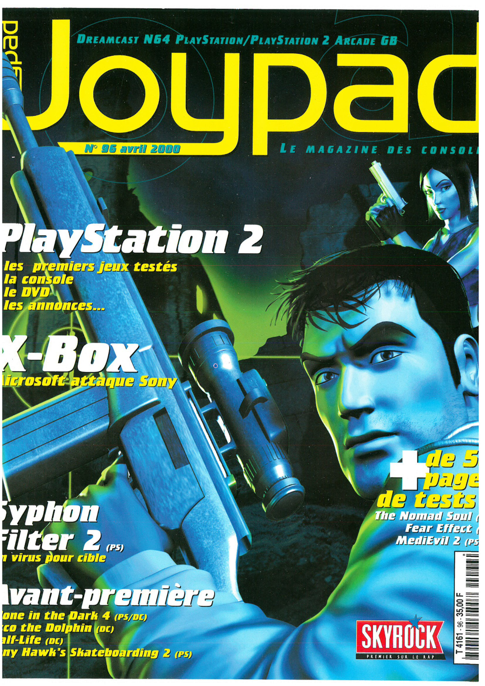 Première page de joypad numero096