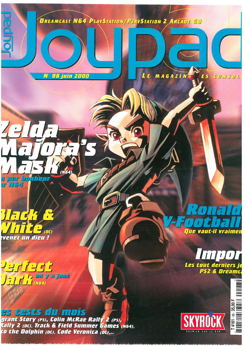 Première page de joypad numero098