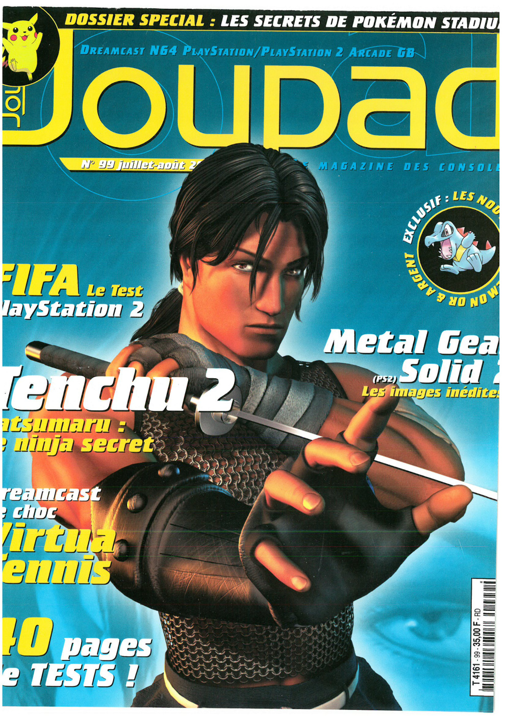 Première page de joypad numero099