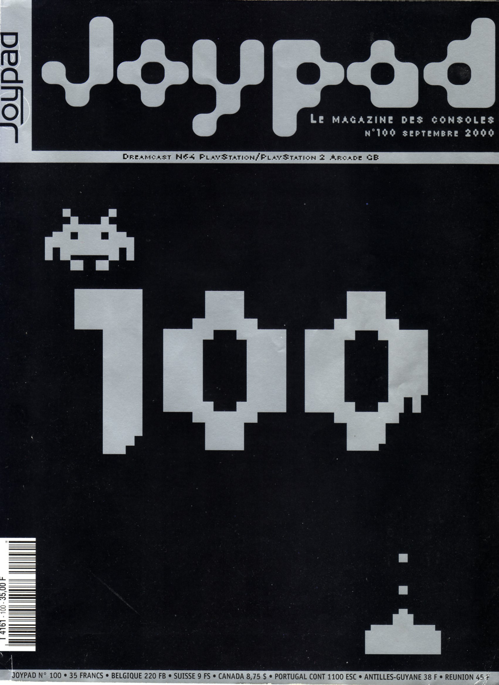 Première page de joypad numero100