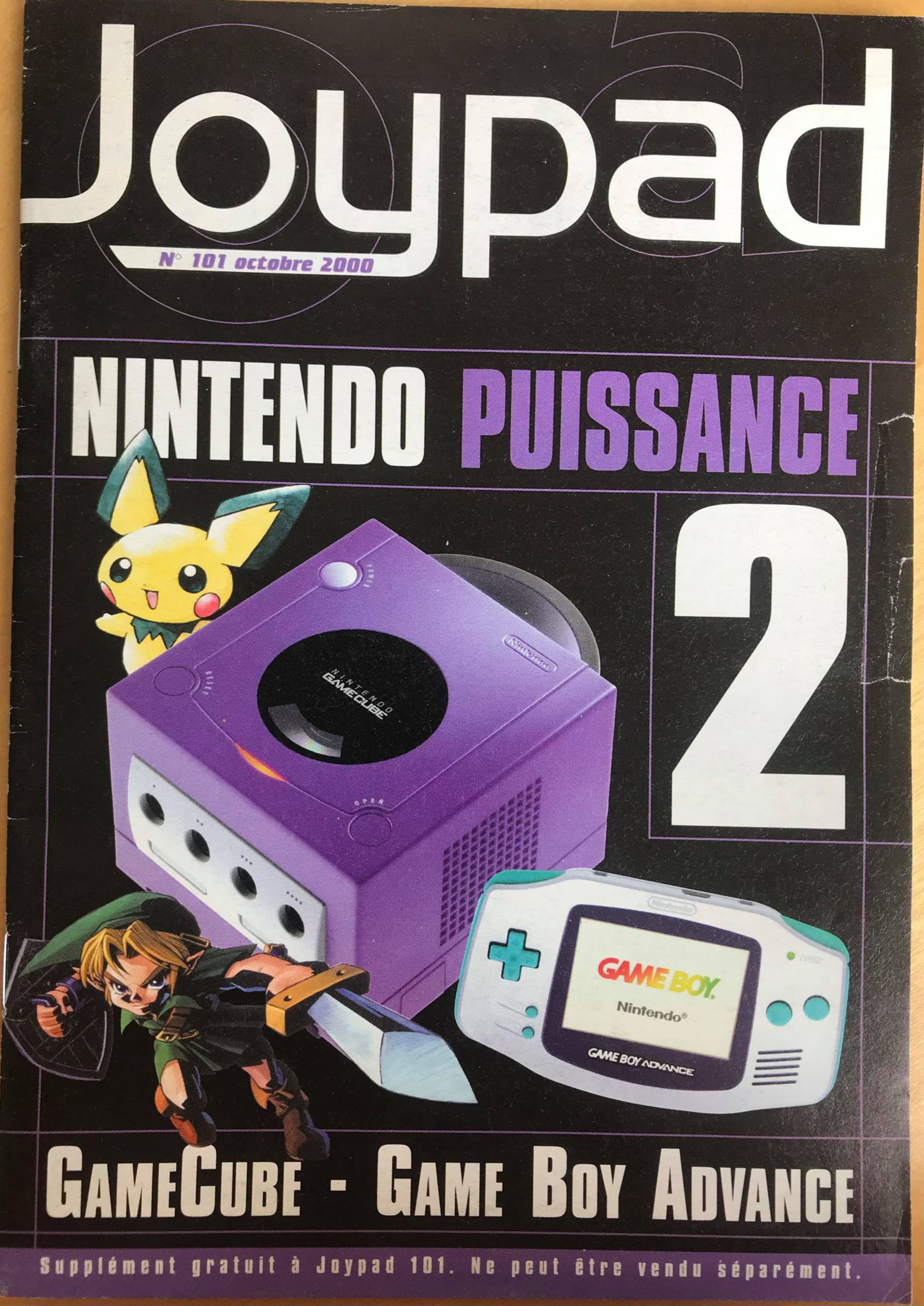 Première page de joypad numero101