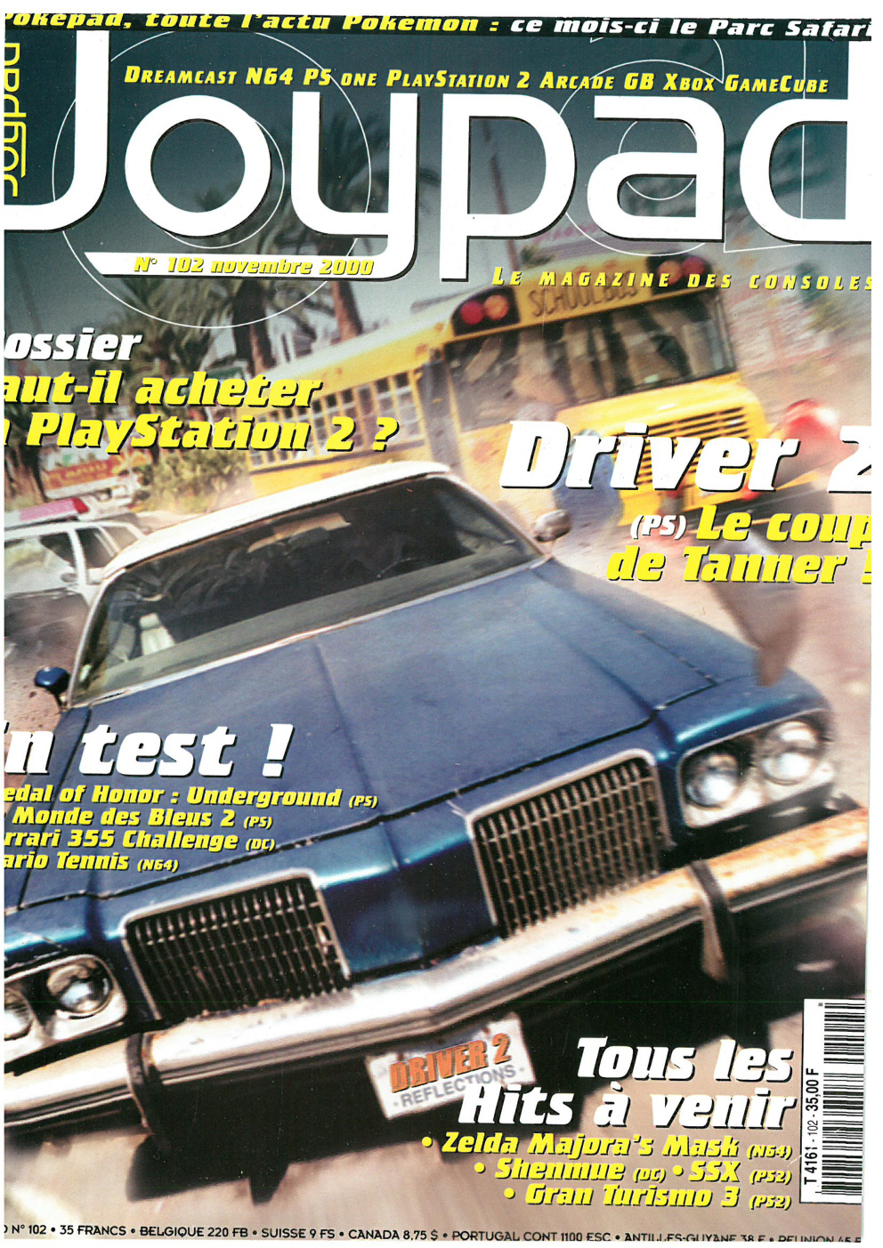 Première page de joypad numero102