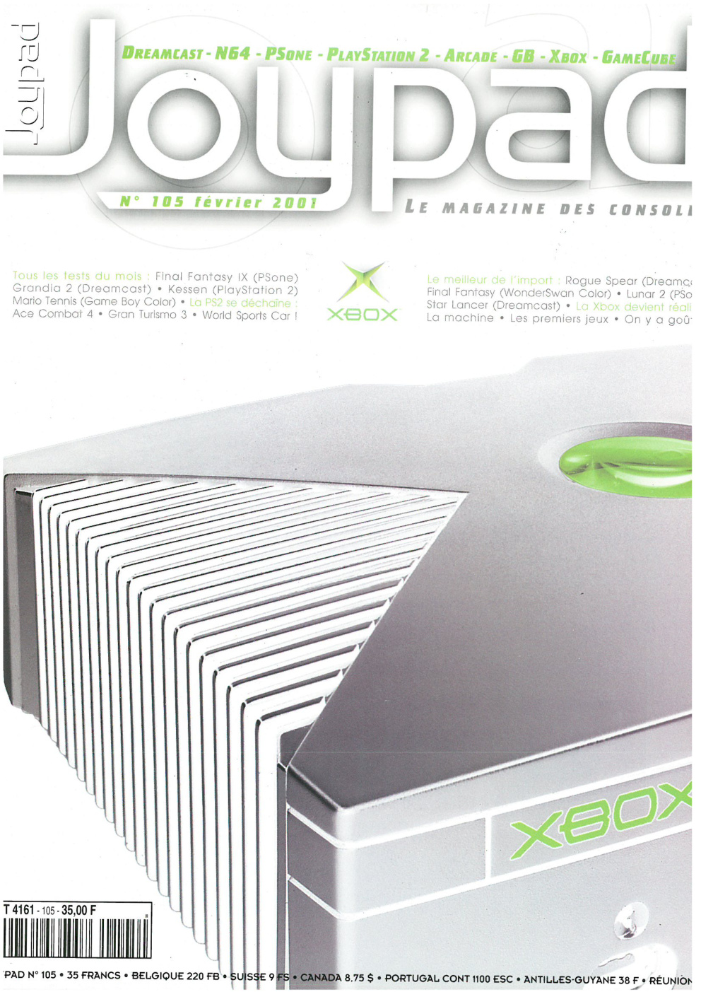 Première page de joypad numero105