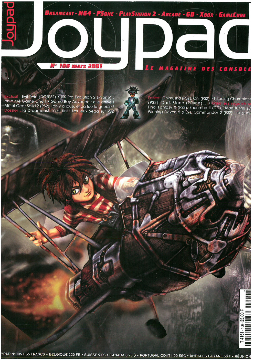 Première page de joypad numero106