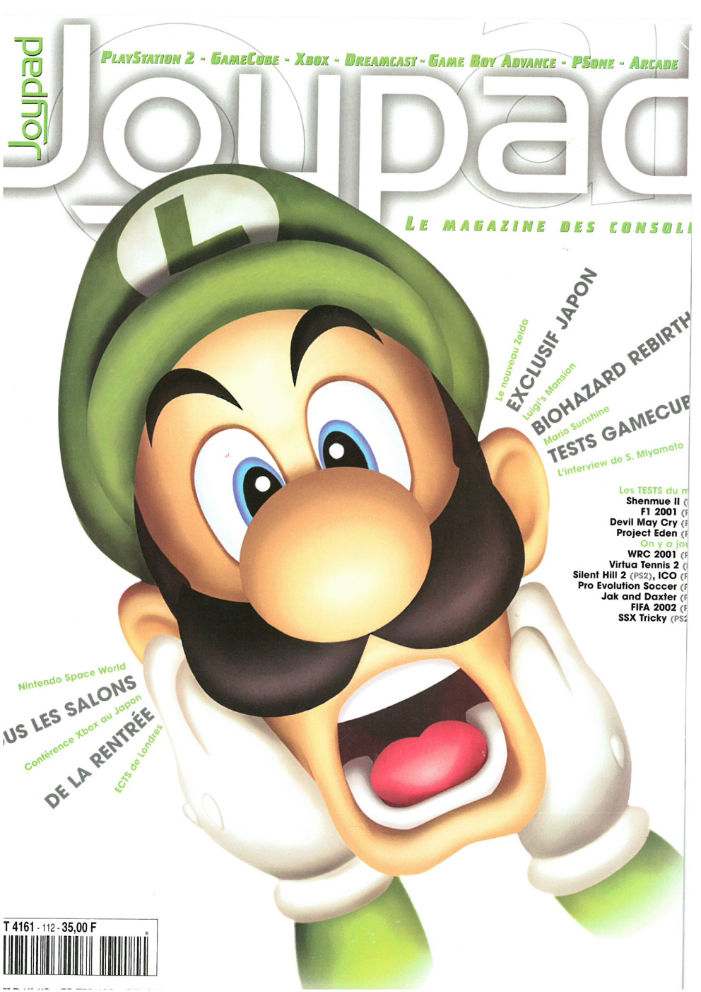 Première page de joypad numero112