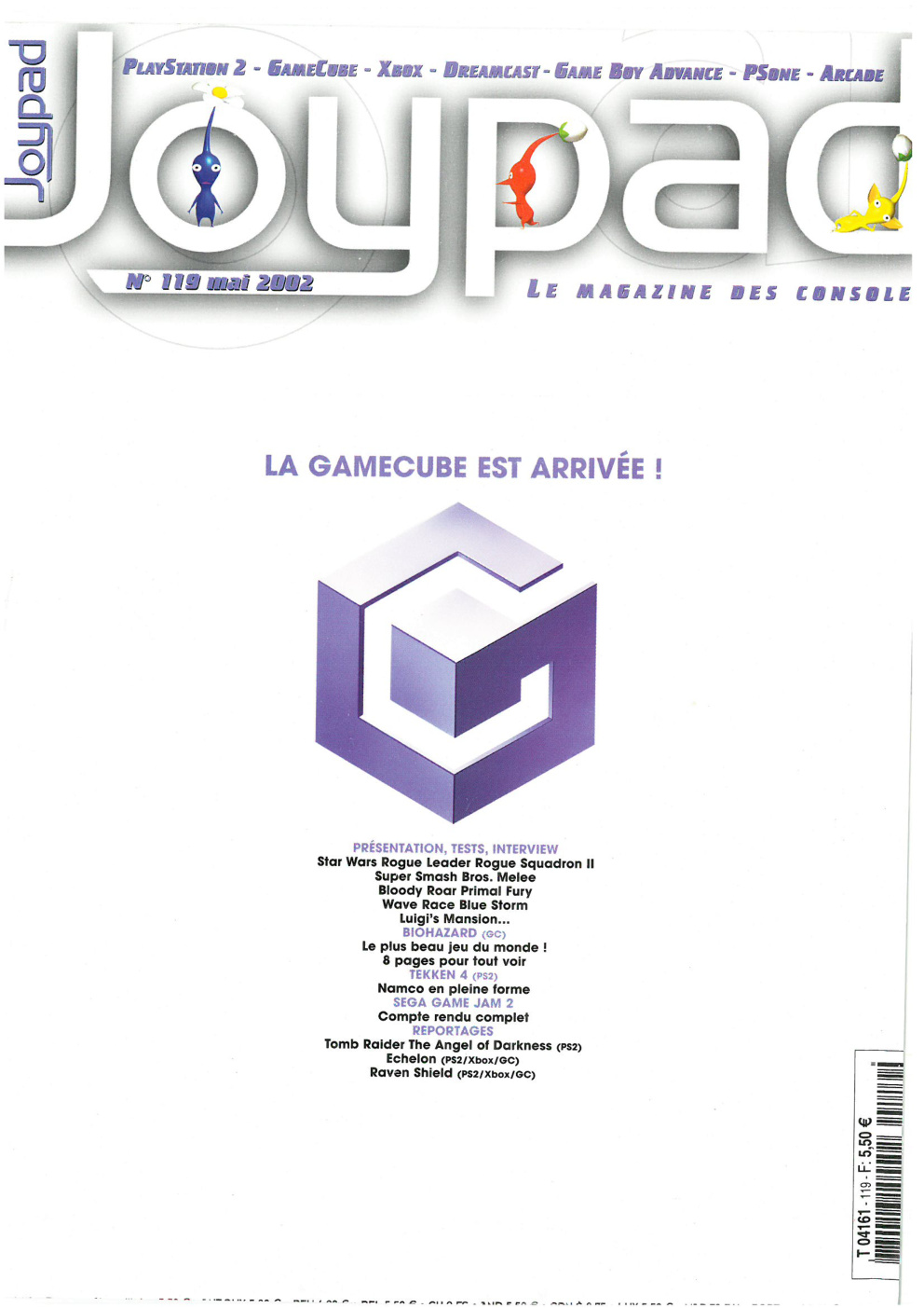 Première page de joypad numero119