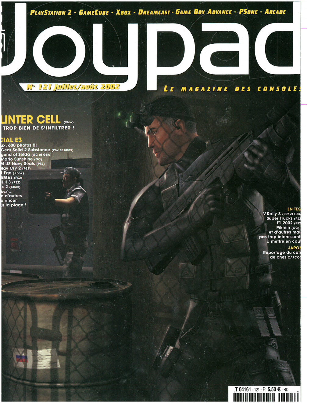 Première page de joypad numero121