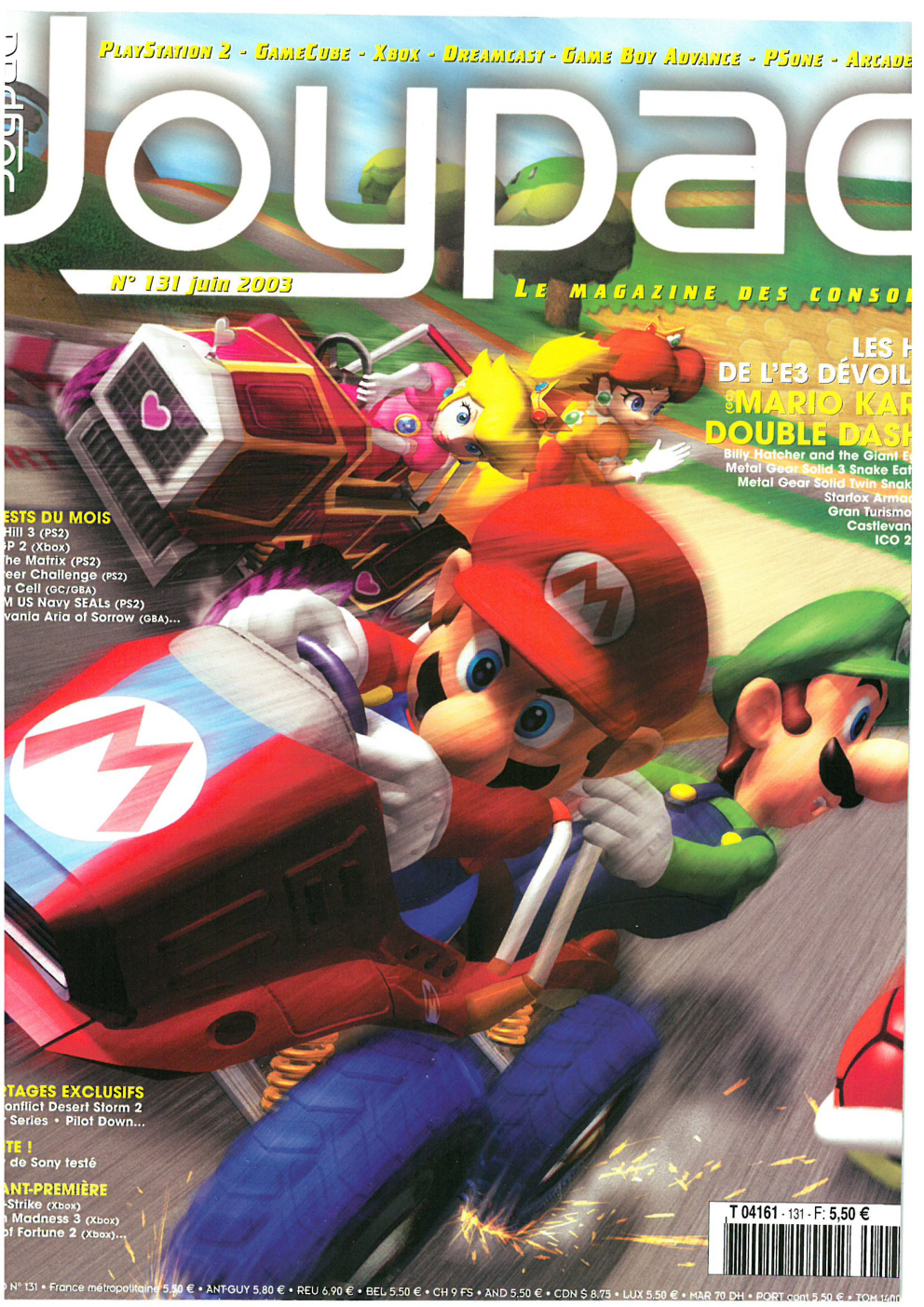 Première page de joypad numero131