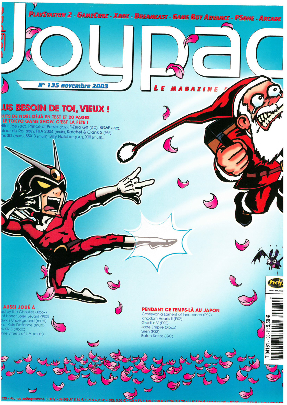 Première page de joypad numero135