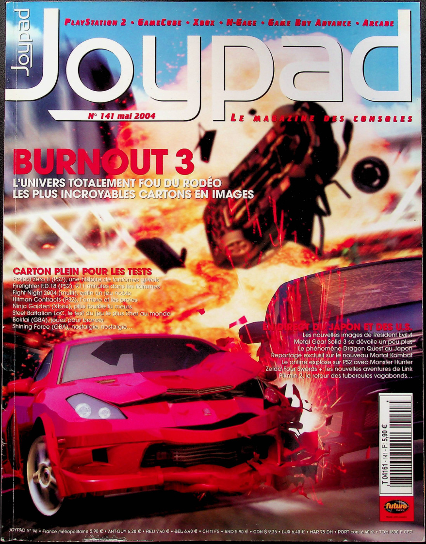 Première page de joypad numero141
