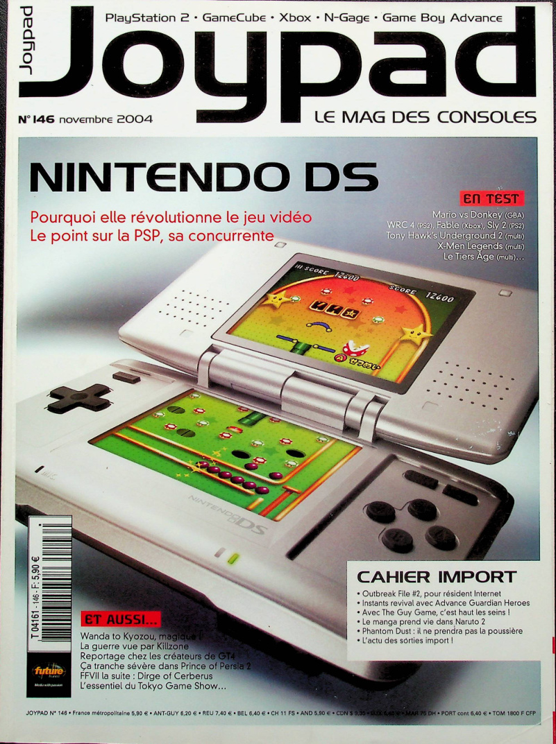 Première page de joypad numero146