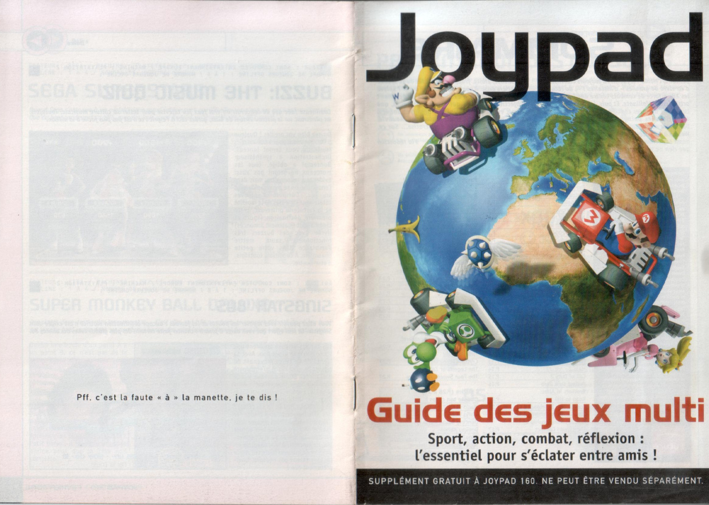 Première page de joypad numero160