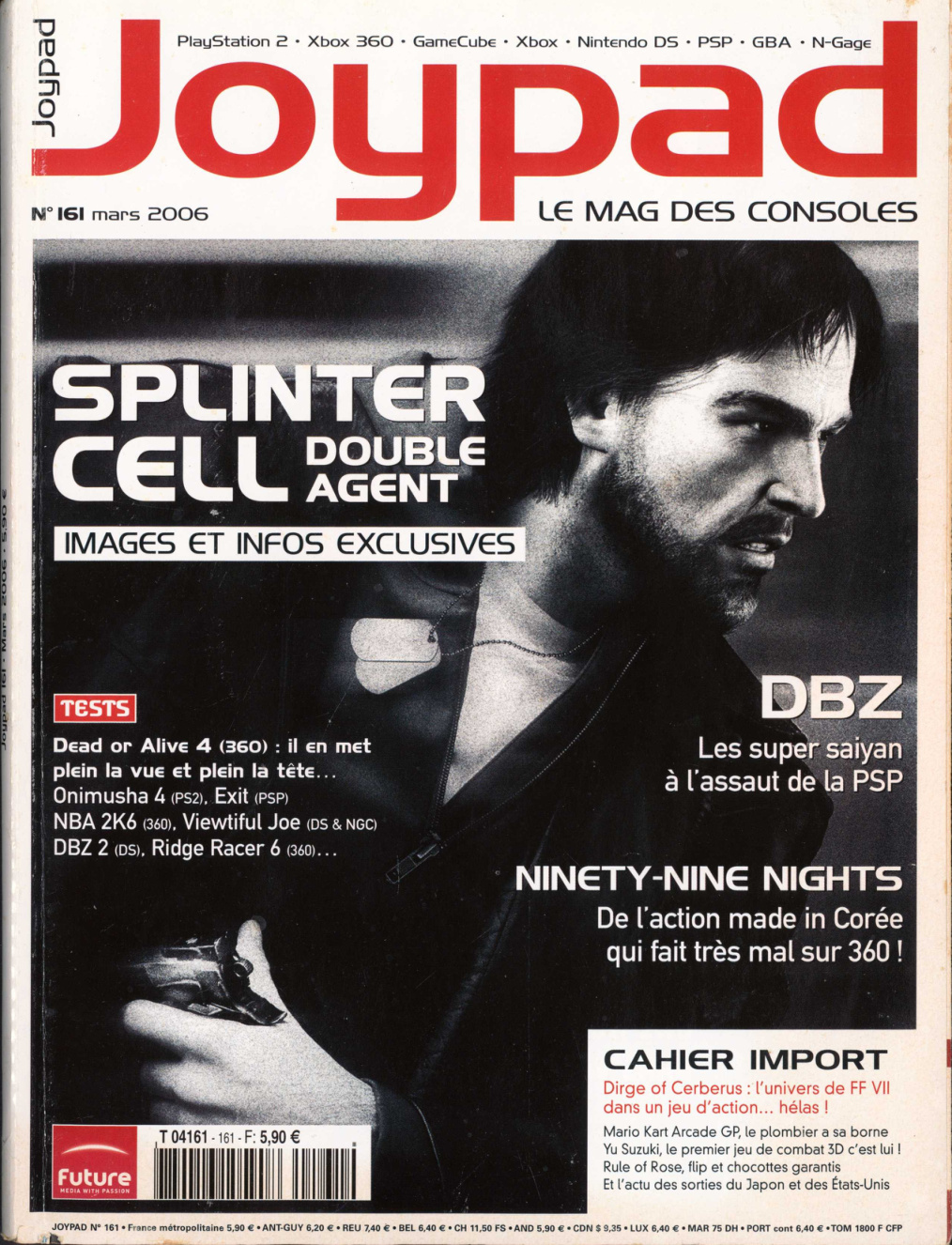 Première page de joypad numero161
