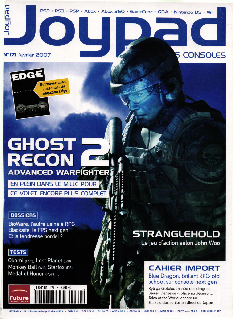 Première page de joypad numero171