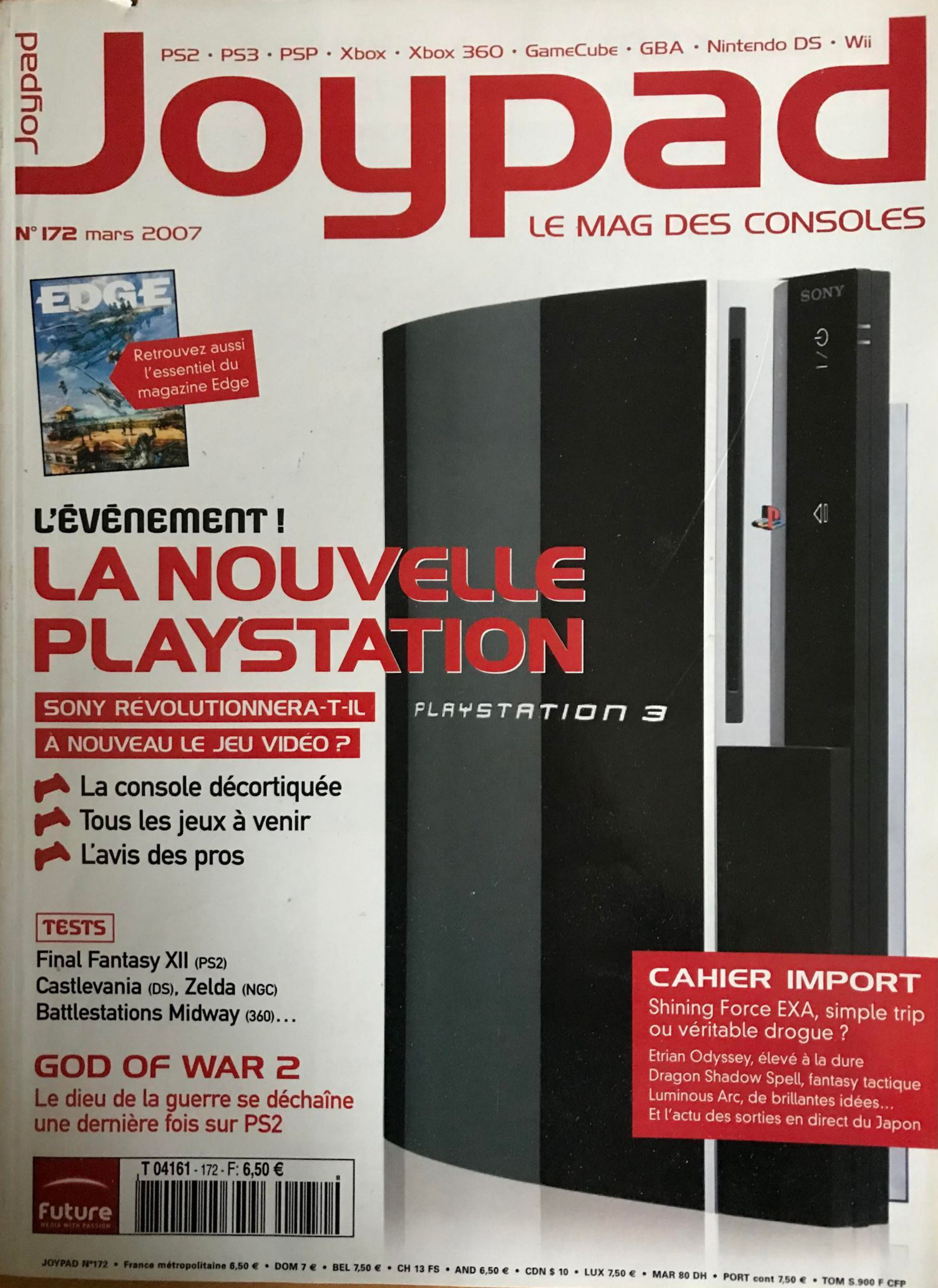 Première page de joypad numero172