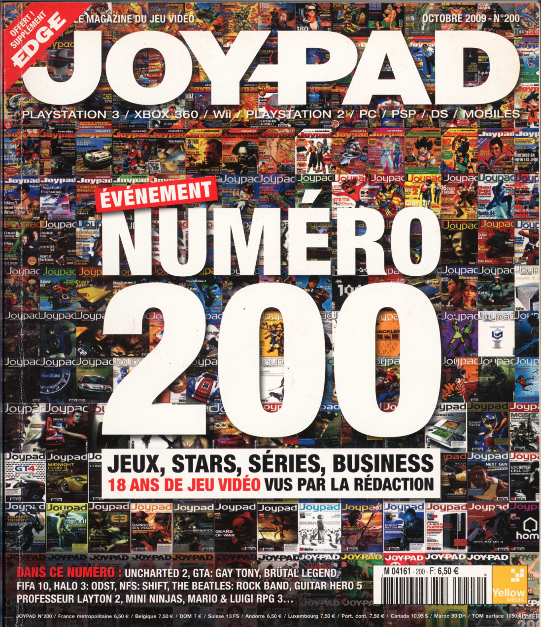 Première page de joypad numero200