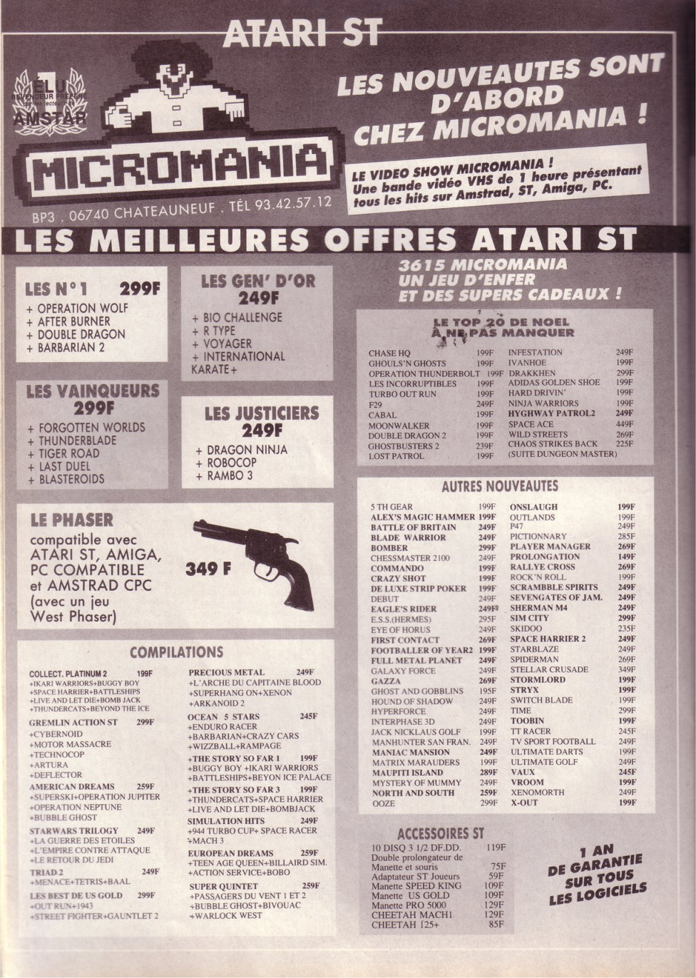 Première page de joystick numero001