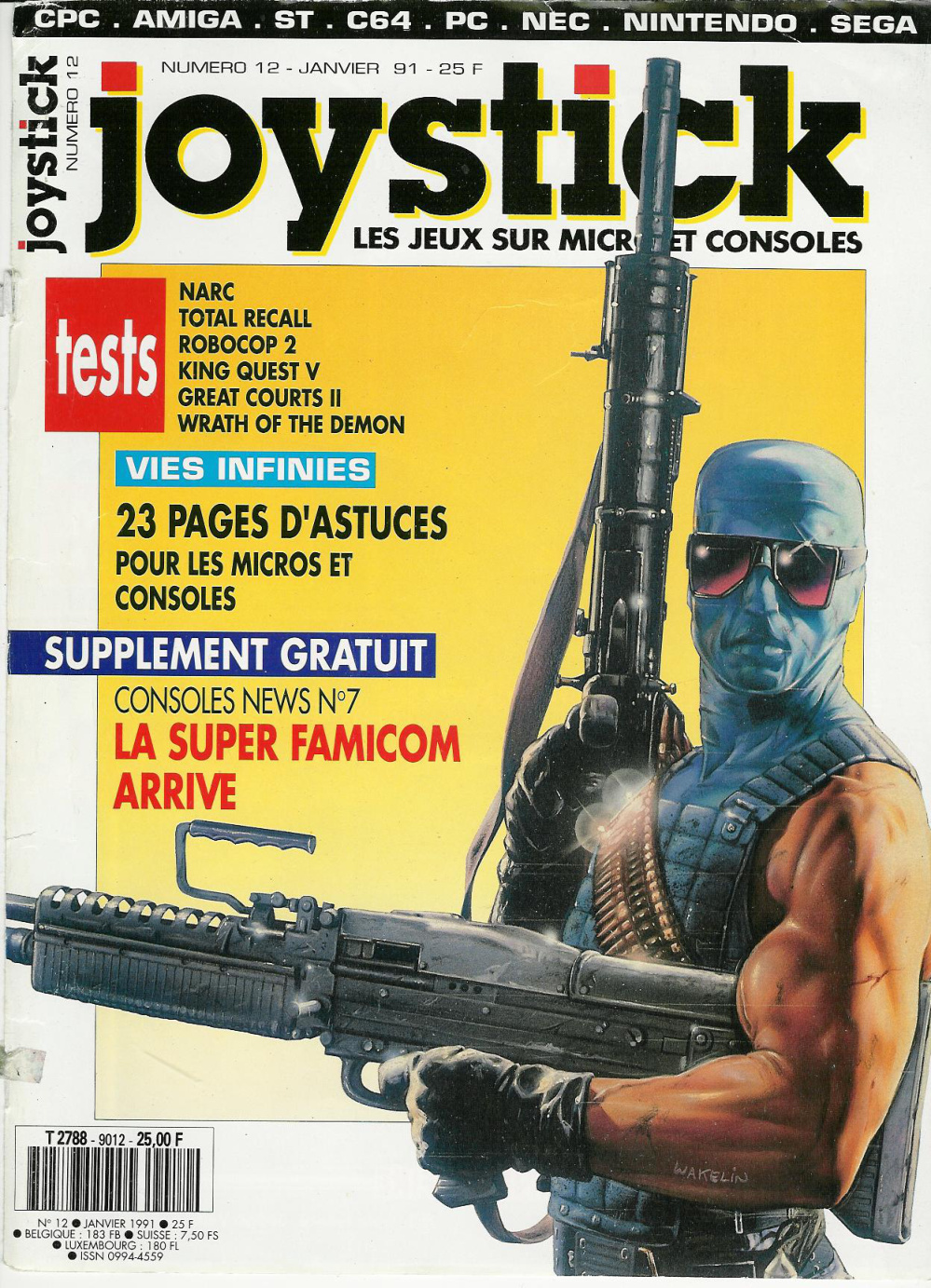 Première page de joystick numero012