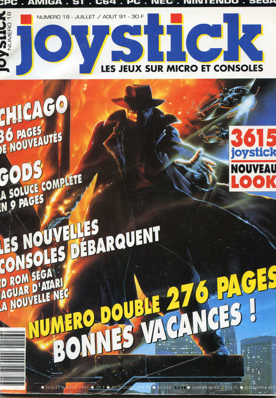 Première page de joystick numero018