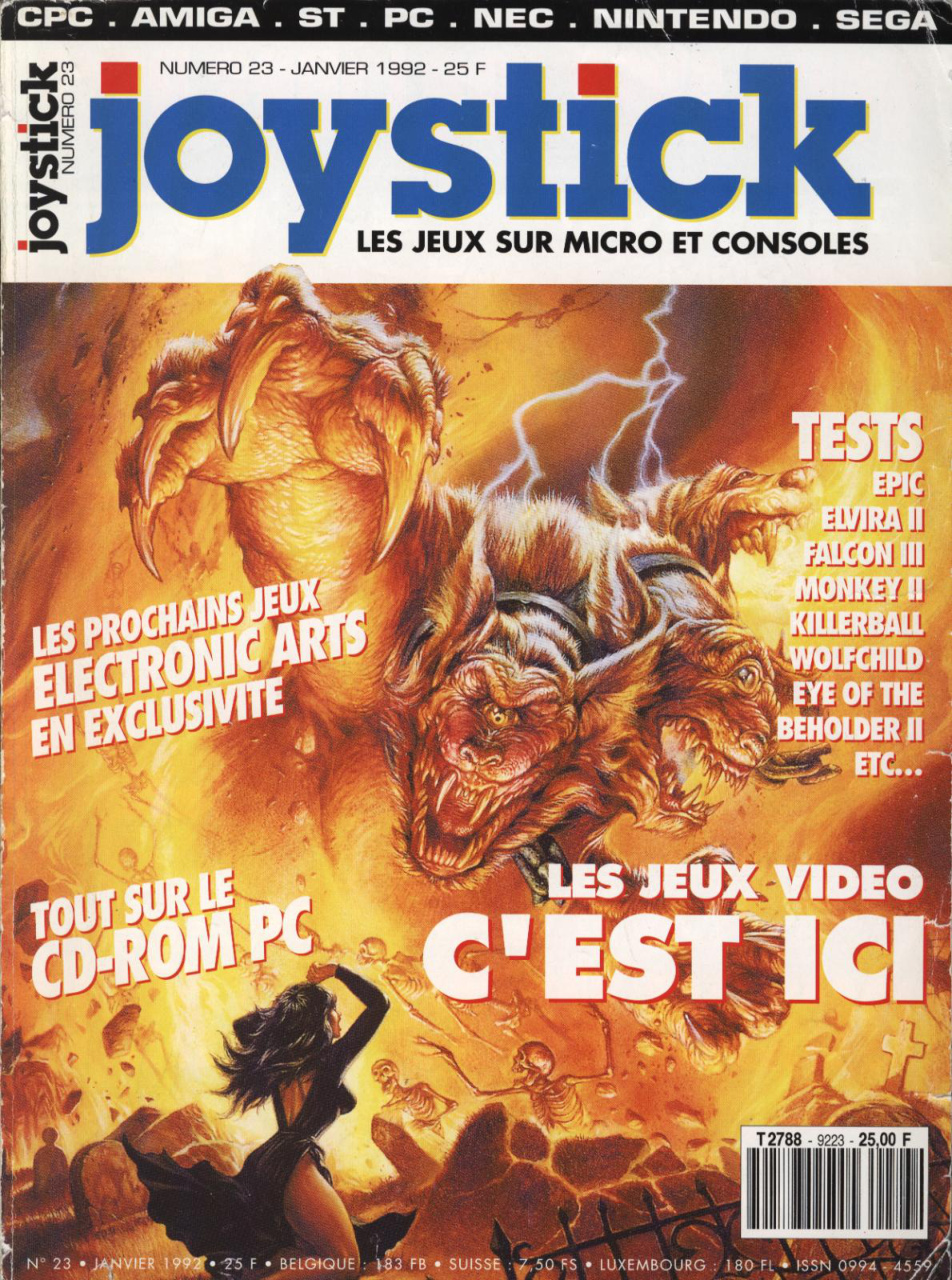 Première page de joystick numero023