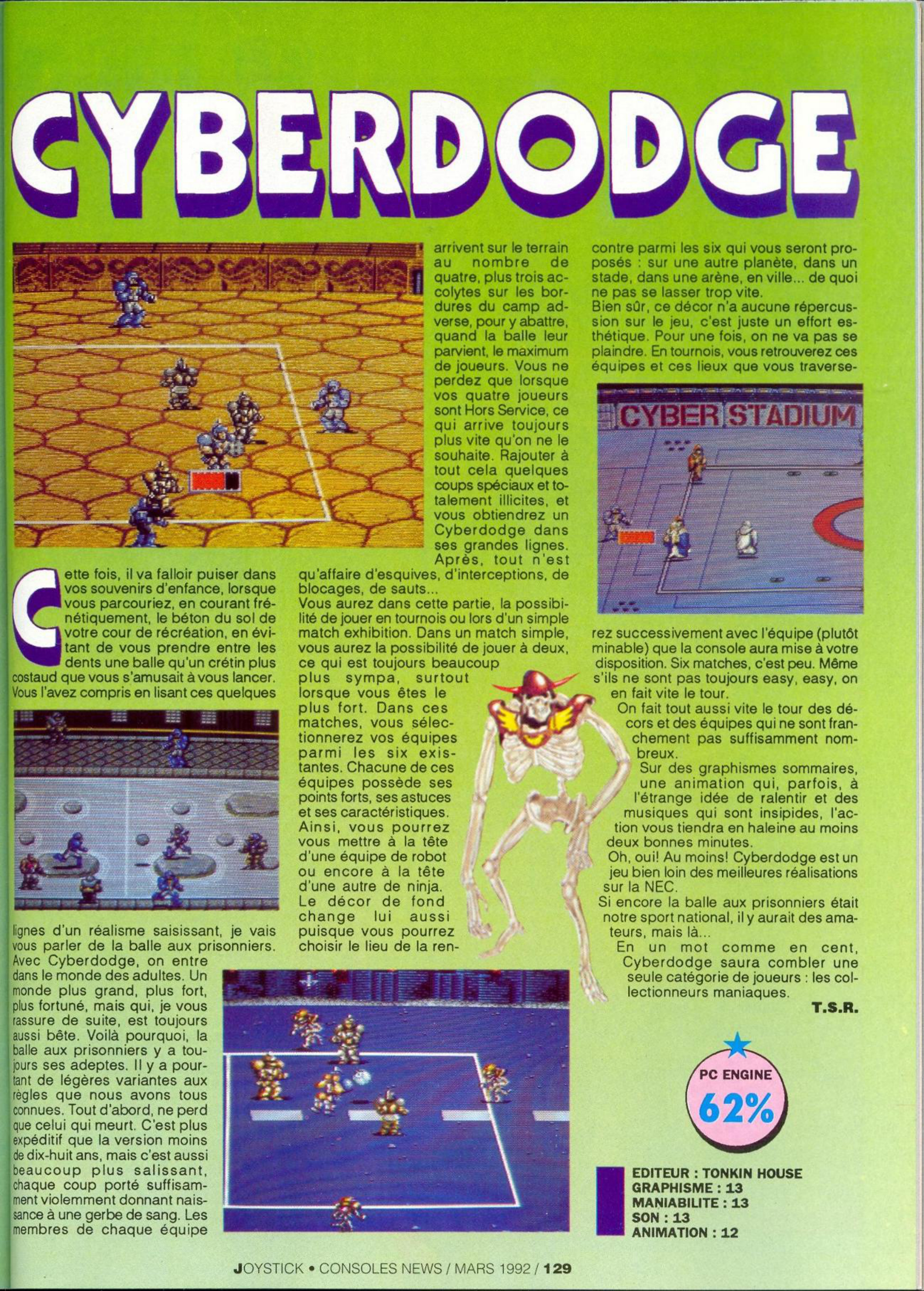 Première page de joystick numero025
