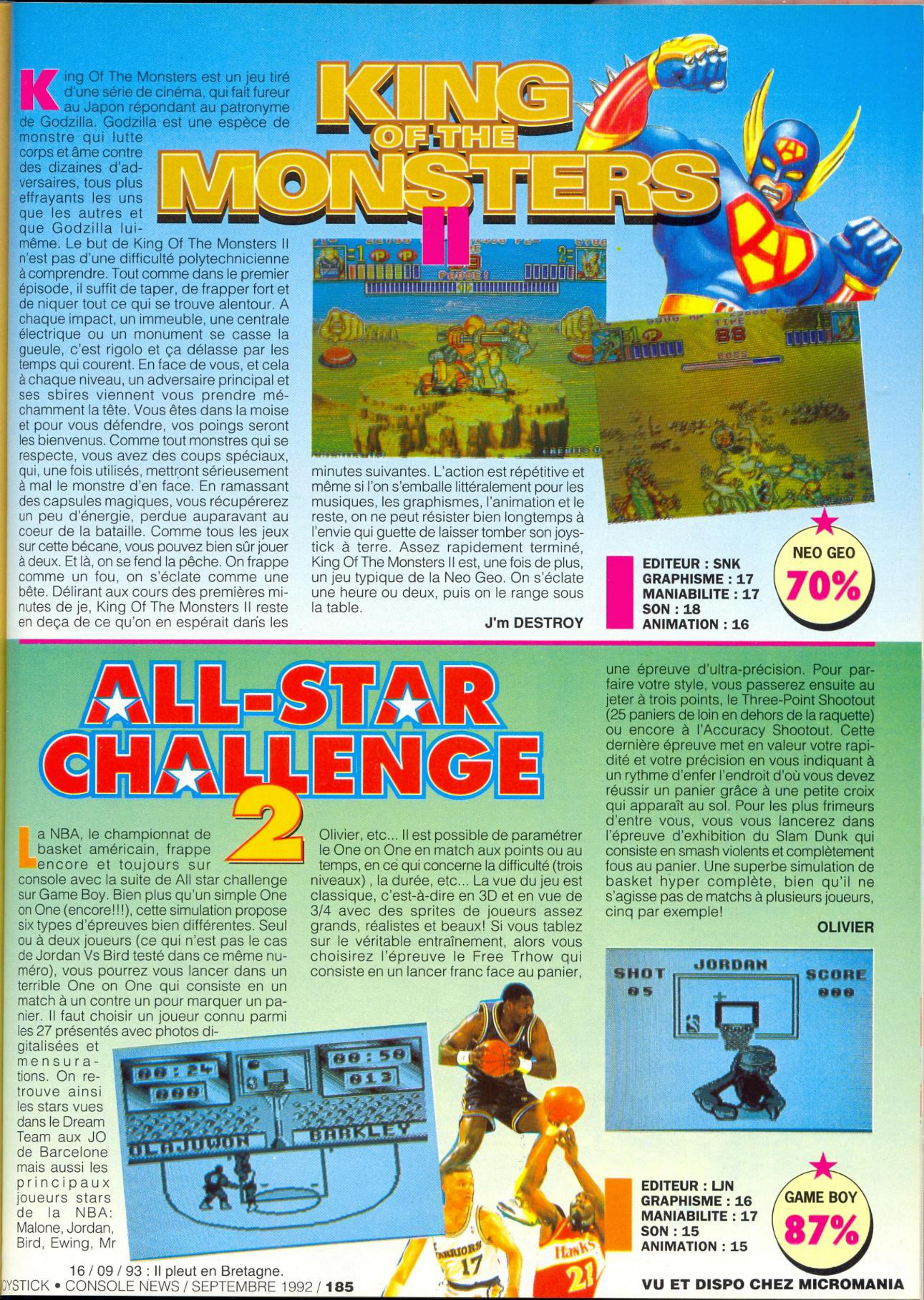Première page de joystick numero030