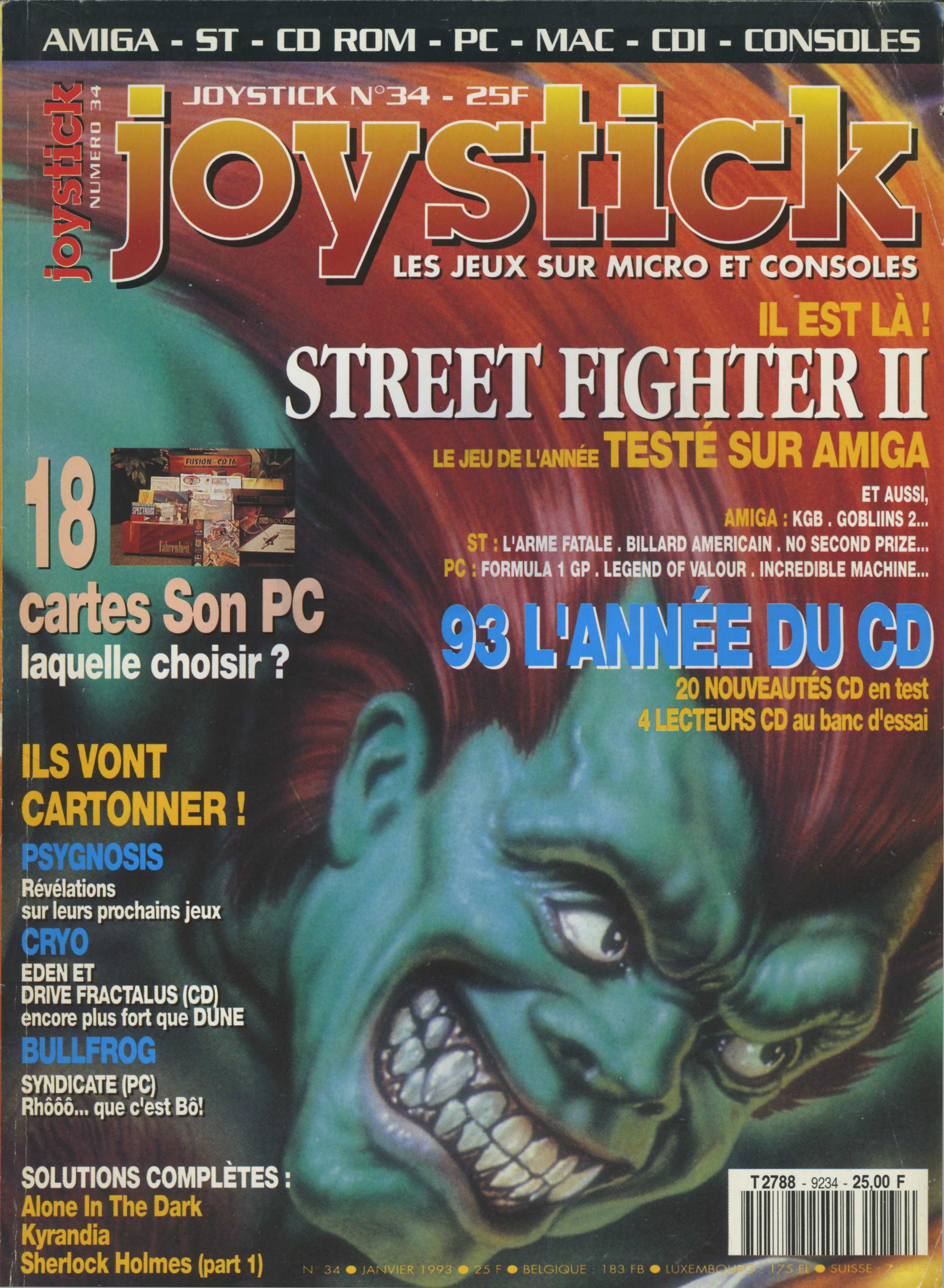 Première page de joystick numero034