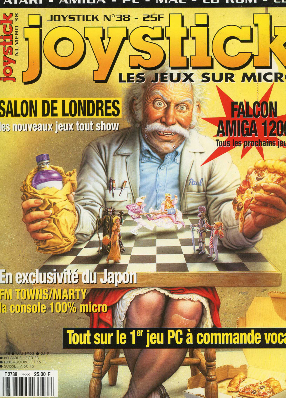Première page de joystick numero038