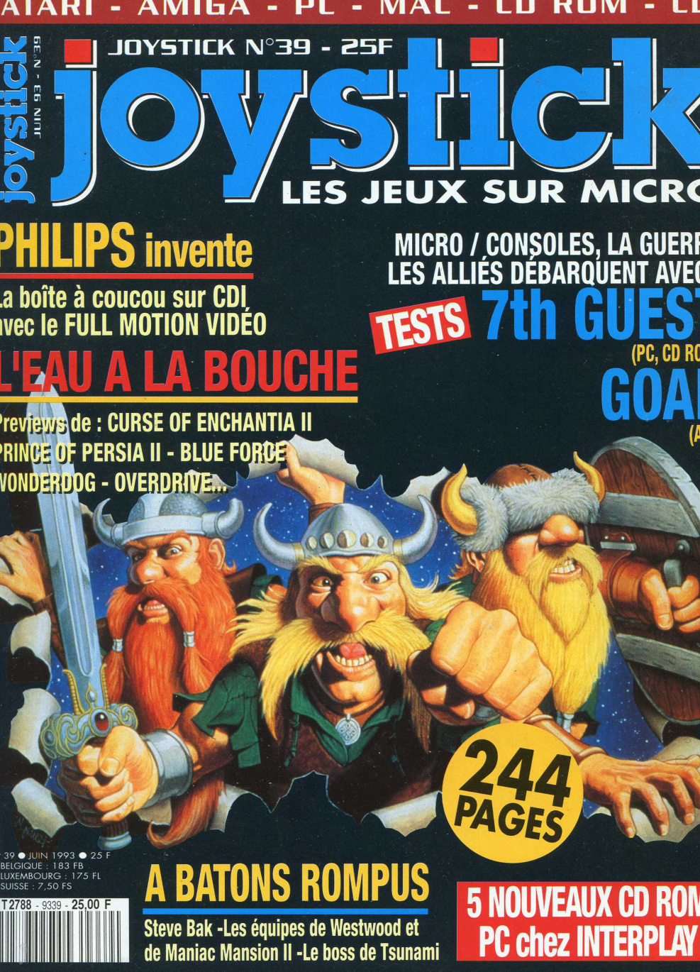 Première page de joystick numero039
