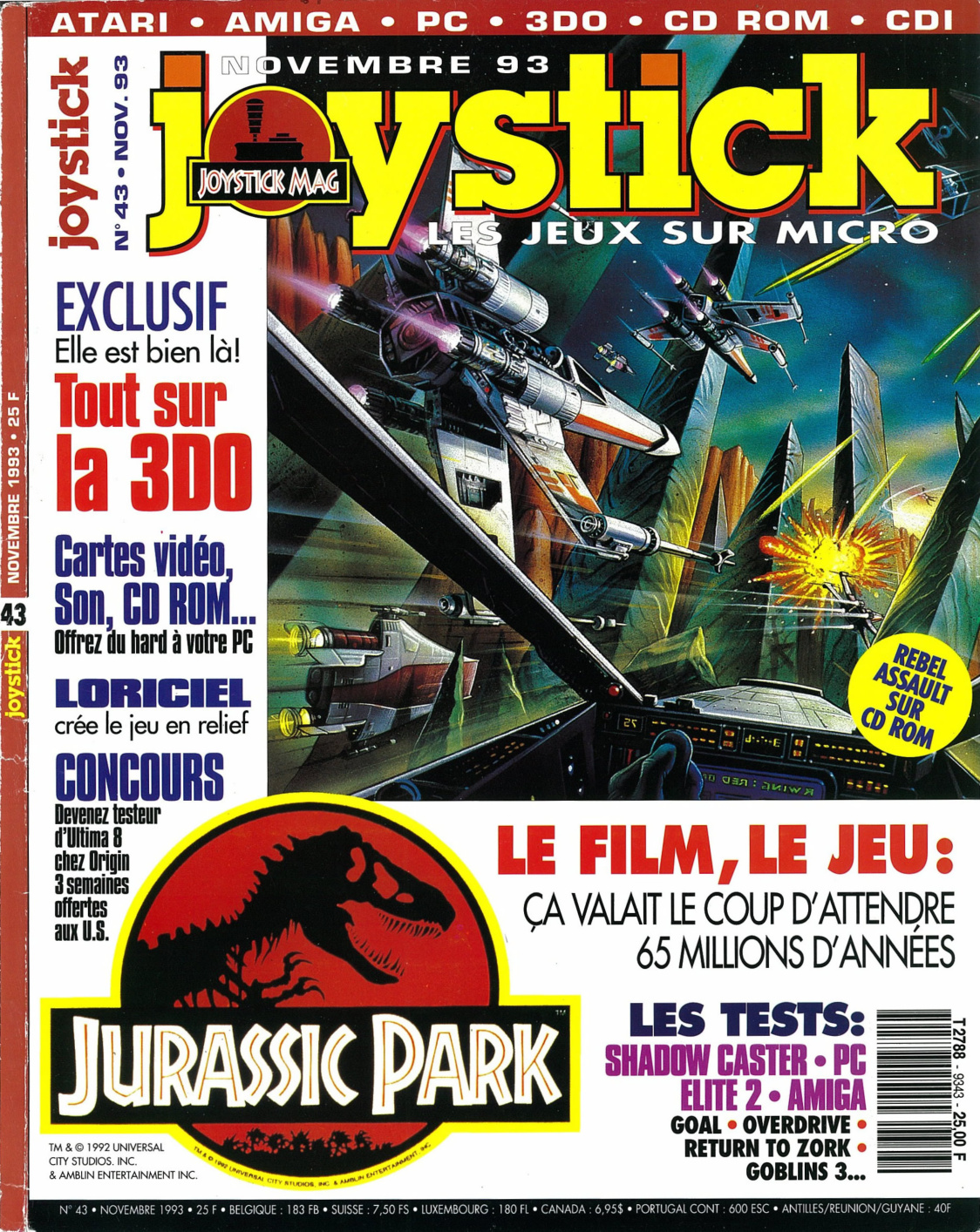 Première page de joystick numero043