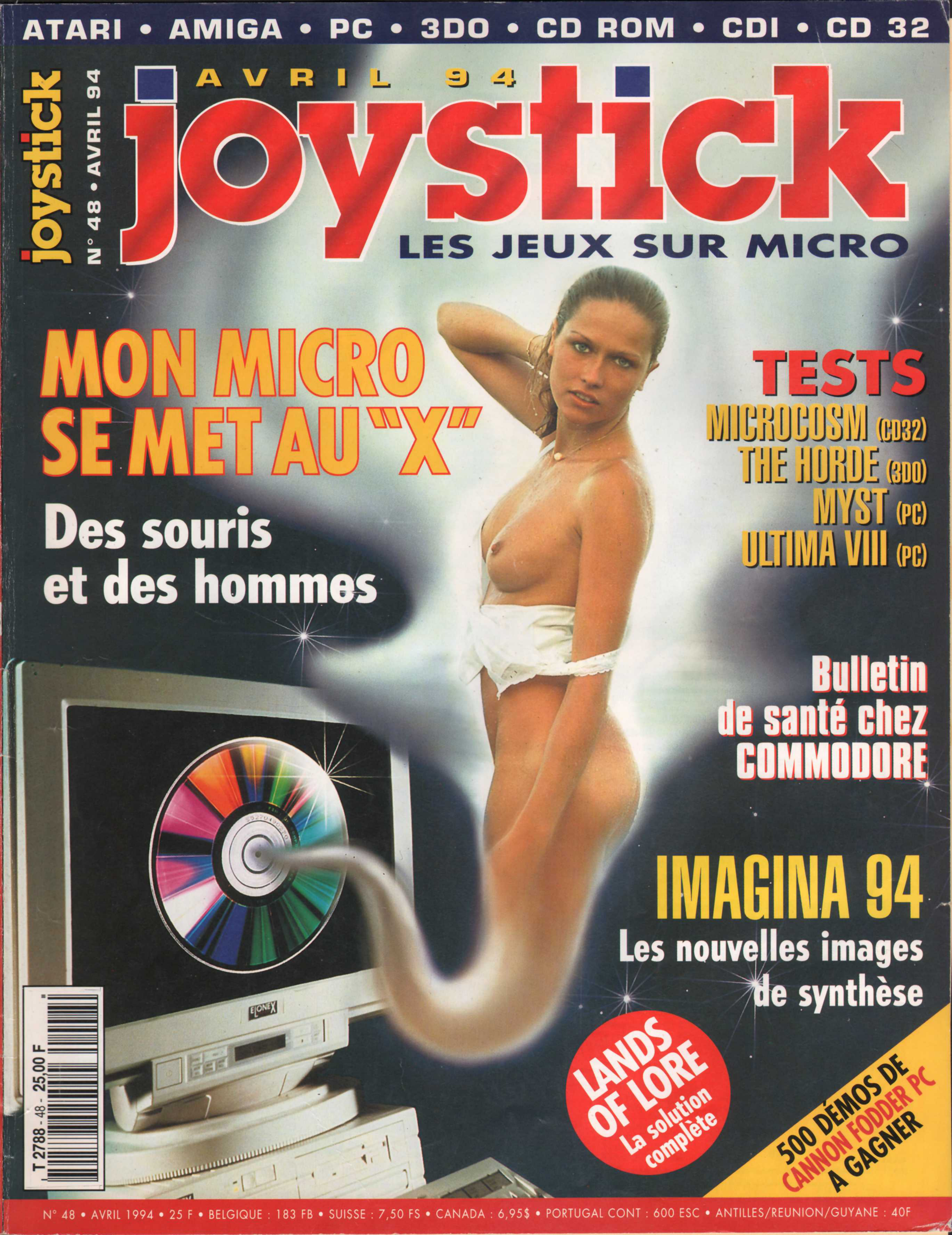 Première page de joystick numero048