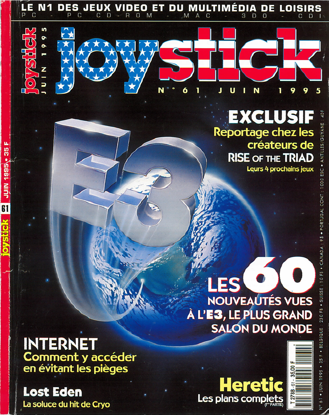 Première page de joystick numero061