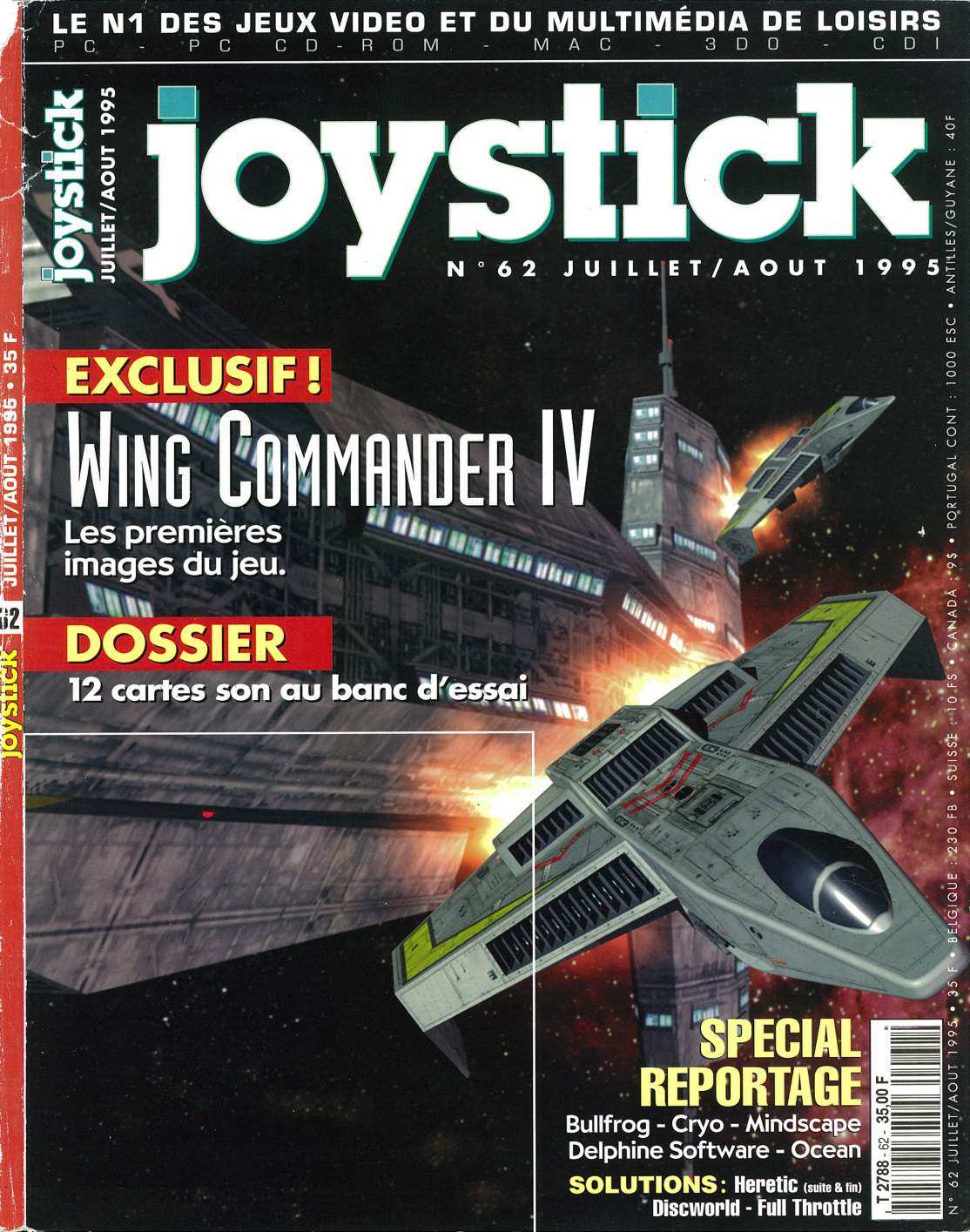 Première page de joystick numero062