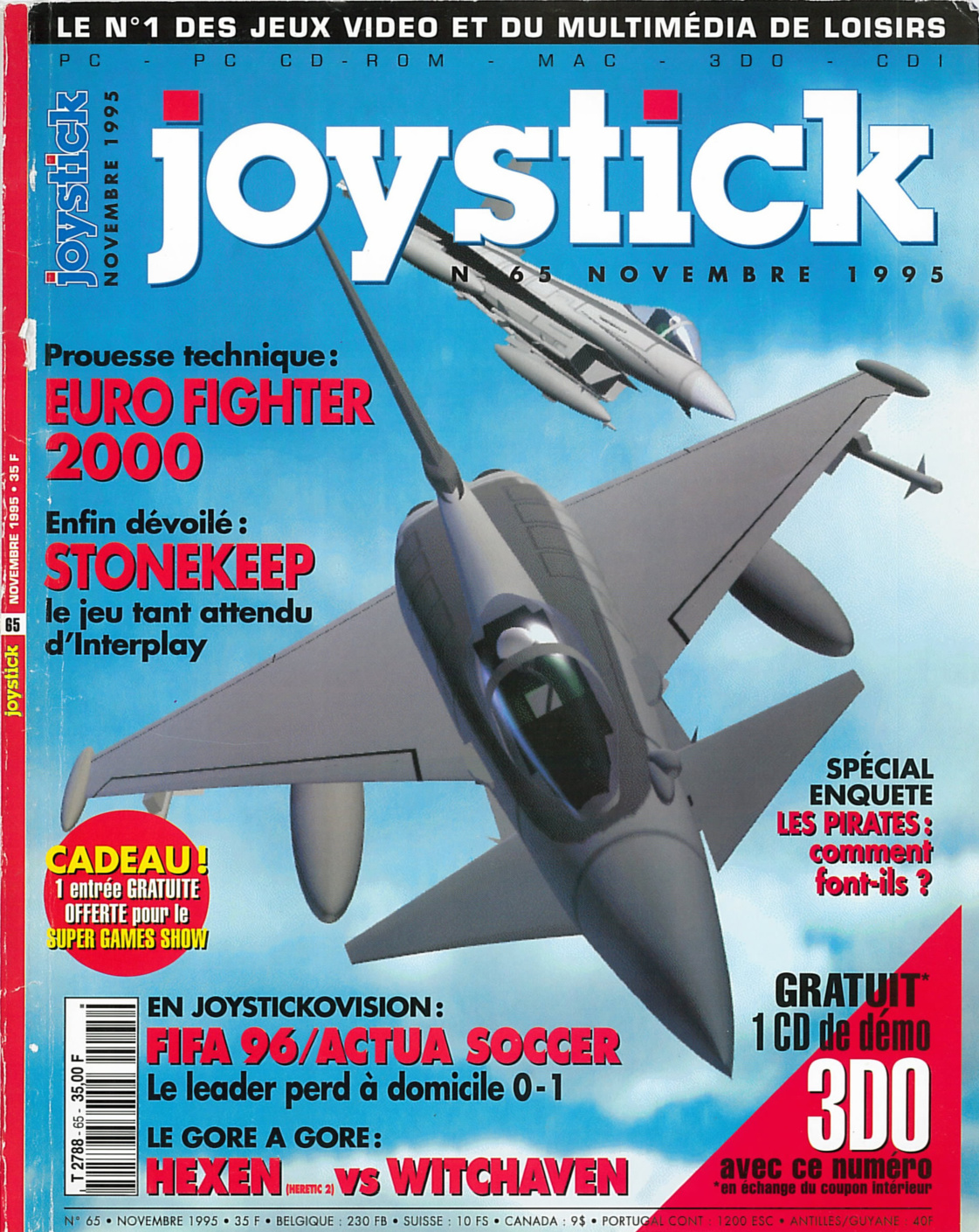 Première page de joystick numero065