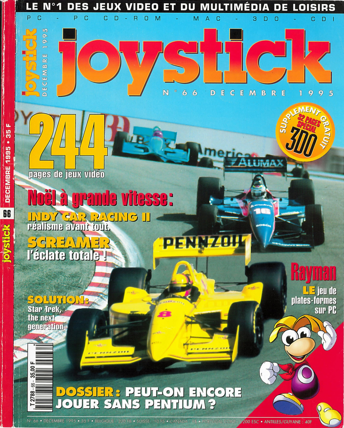 Première page de joystick numero066