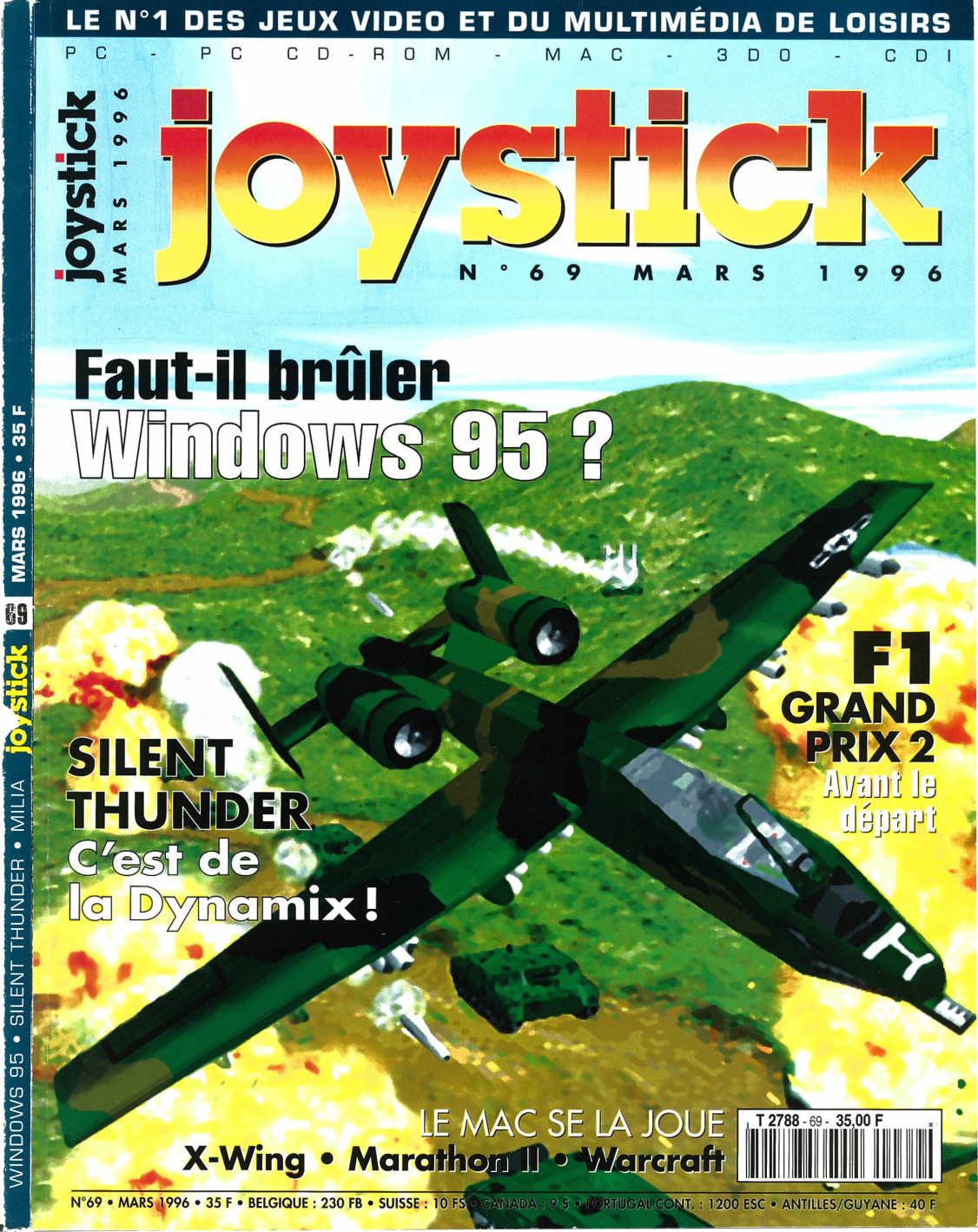 Première page de joystick numero069