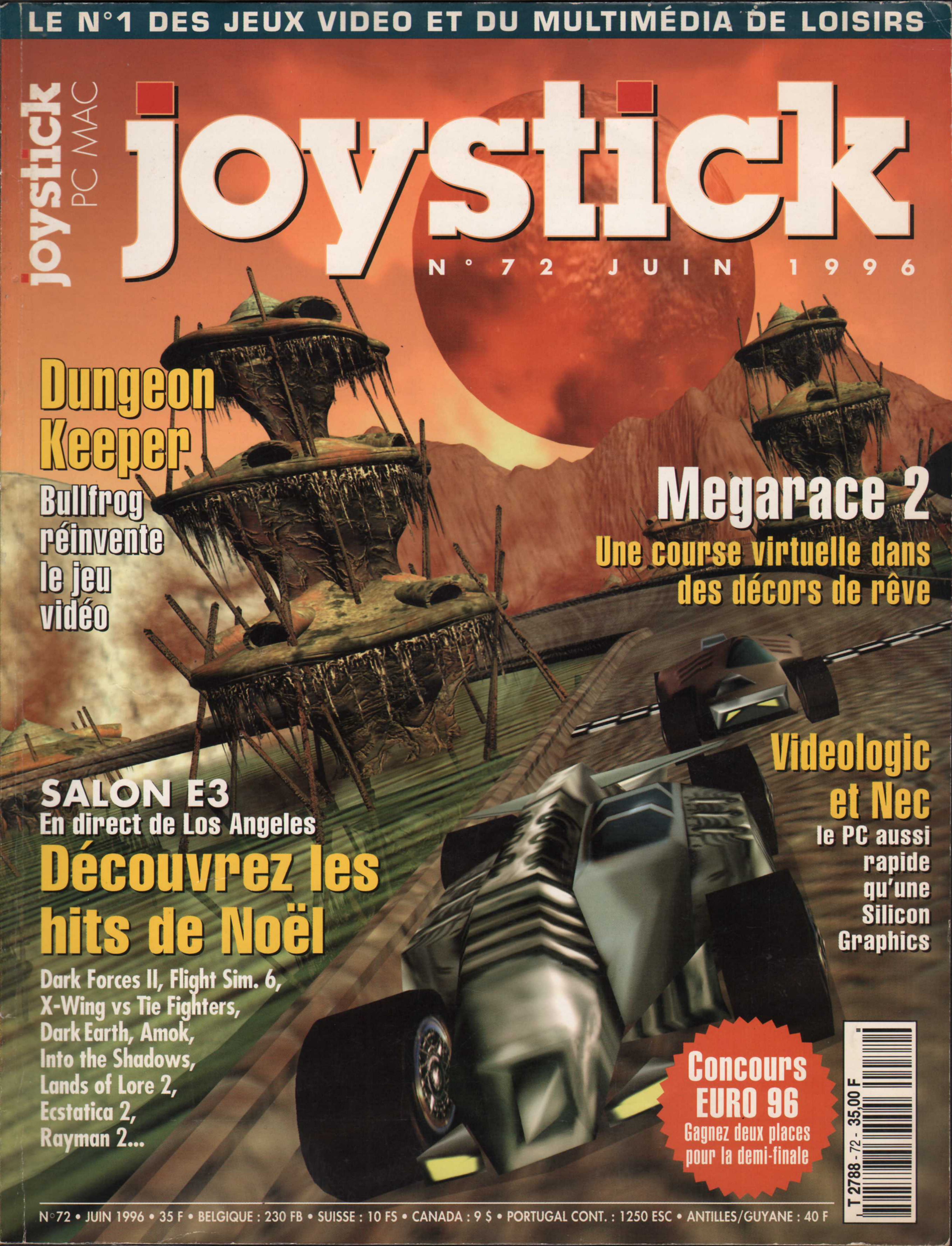 Première page de joystick numero072