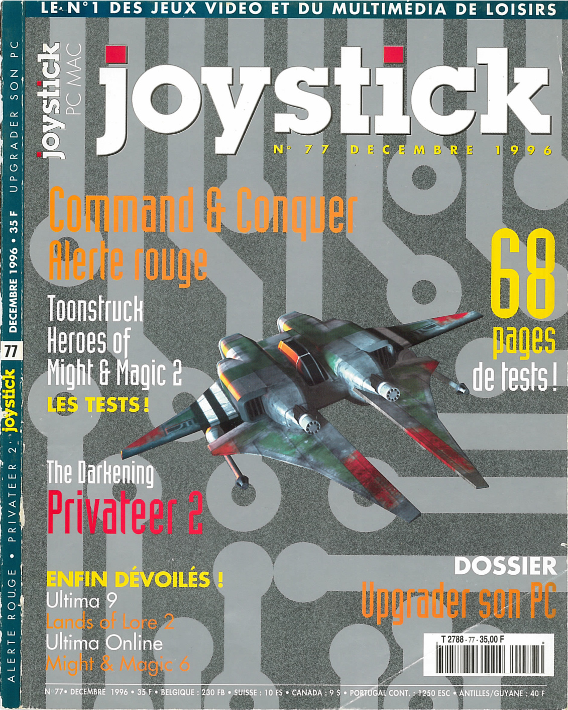 Première page de joystick numero077