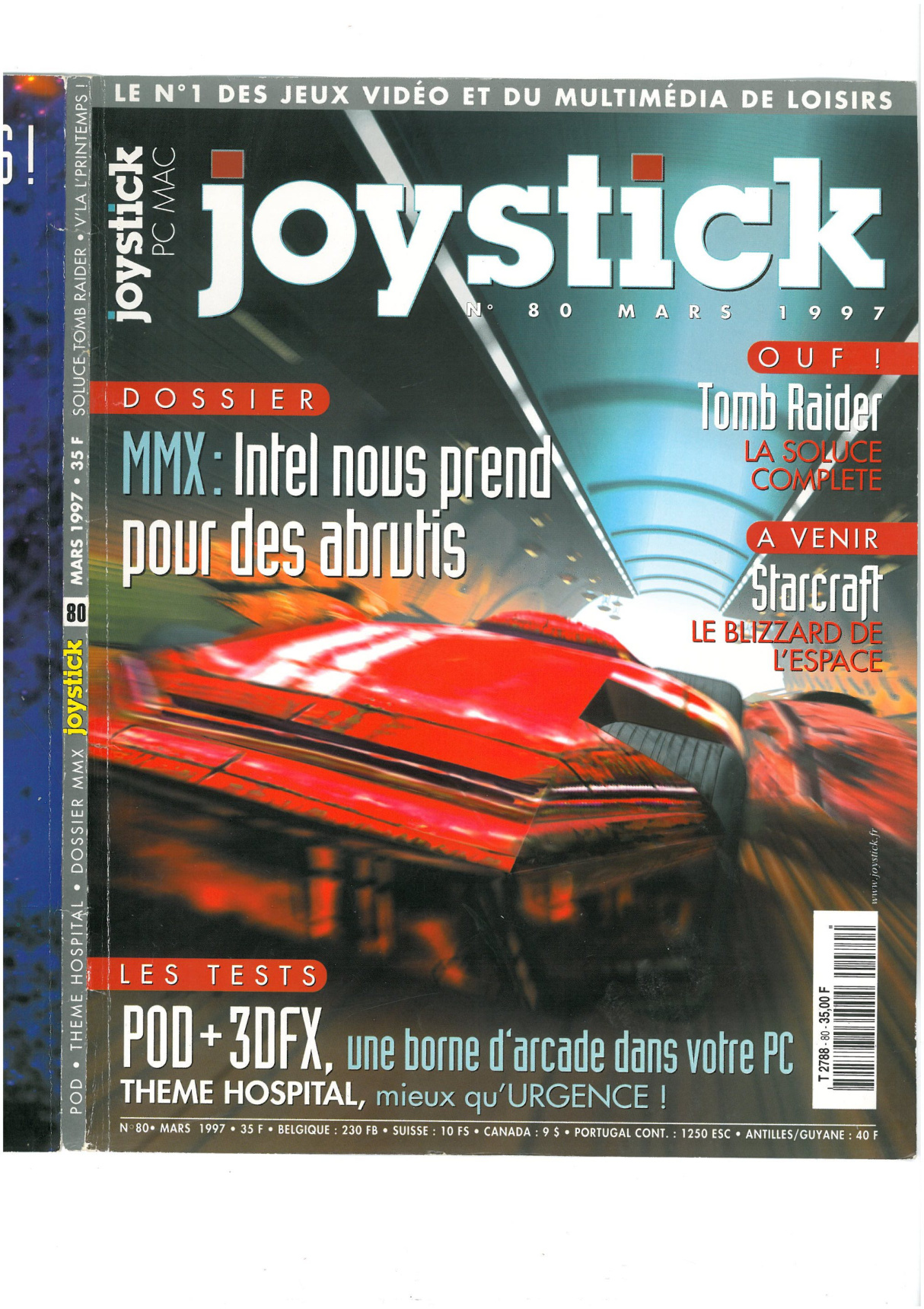 Première page de joystick numero080