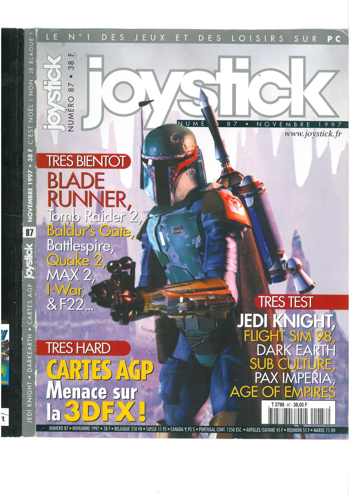 Première page de joystick numero087