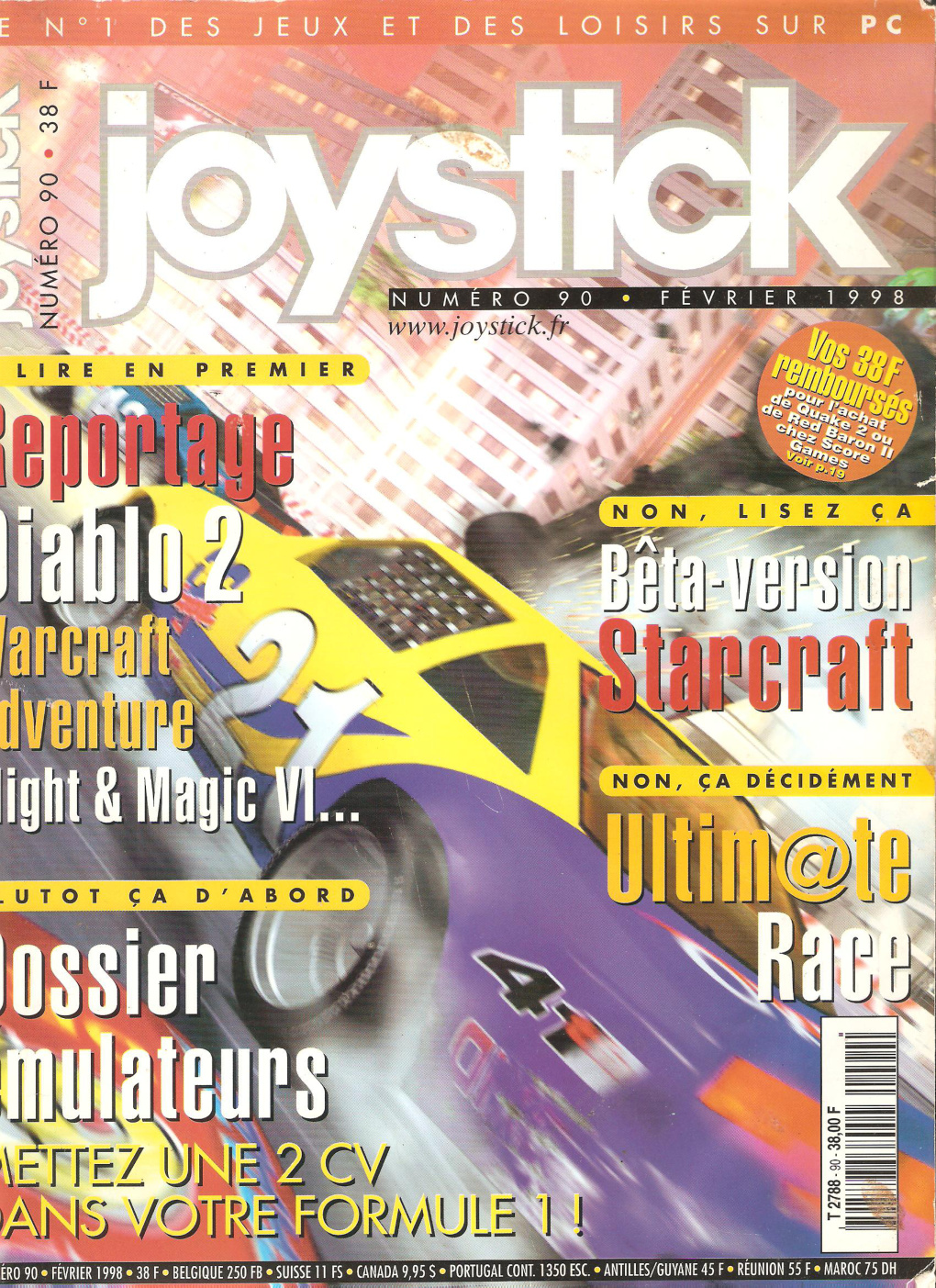 Première page de joystick numero090